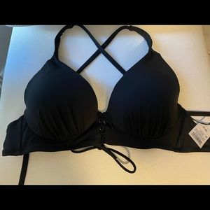 Black bikini top, Brand new Target Sand and Shore line